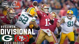 Green Bay Packers vs. San Francisco 49ers | Divisional | Resumen NFL en español | NFL Highlights