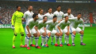 Real Madrid vs Borussia Dortmund Uefa Champions League - PES 2017 Gameplay