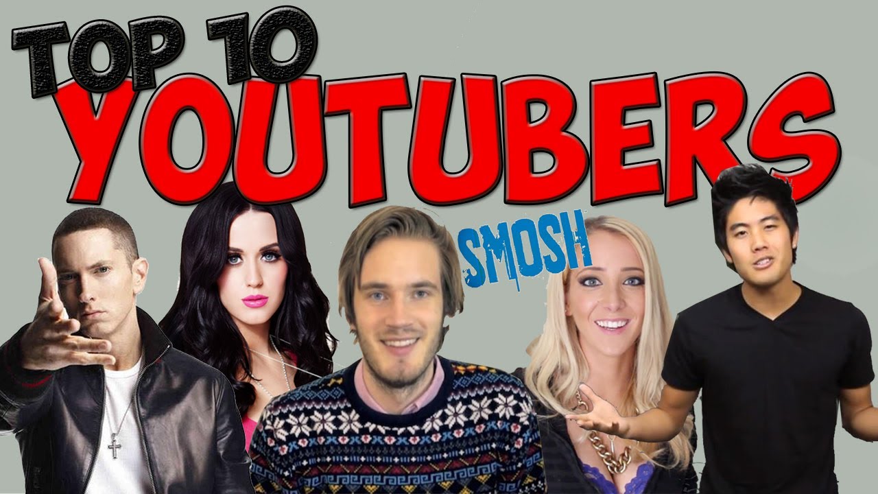 Top 10 Most Popular Youtubers In 2016 - YouTube