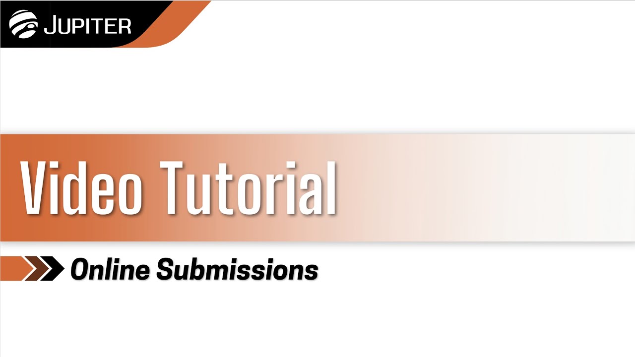 Online Submissions Youtube