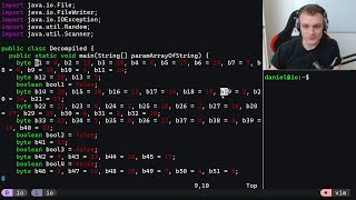 Reverse Engineering a Password in Chaotic Java Code