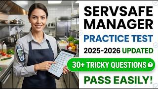 Pass Your 2026 ServSafe Manager Exam First Try | Full Practice Test and Study Guide