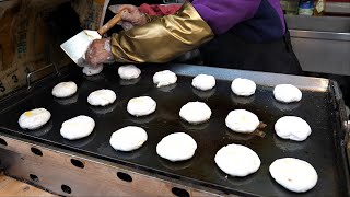 전국에 몇 없는 구워먹는 찹쌀떡 / grilled sweet rice cake, chapssaltteok / korean street food