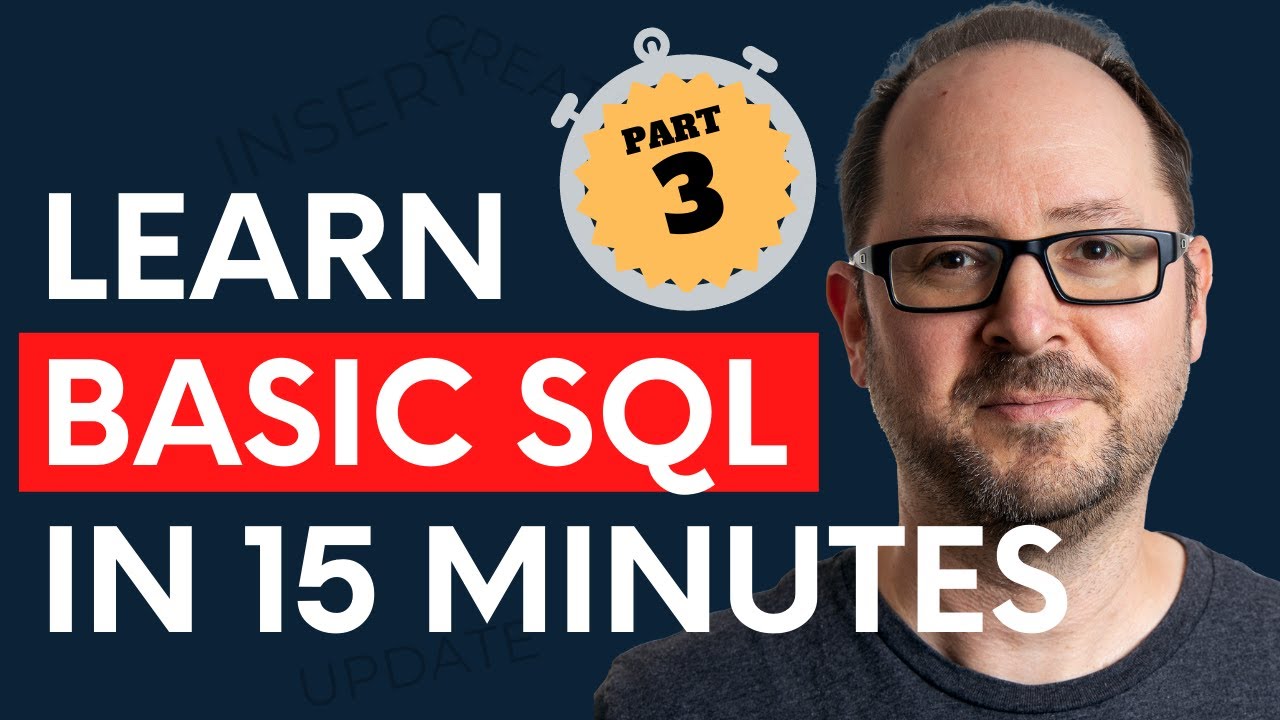 Learn Basic SQL In 15 Minutes (PART 3/3) | SQL Functions Tutorial ...