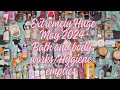 EXTREMELY HUGE MAY 2024 BATH AND BODY WORKS/ HYGIENE EMPTIES #bathandbodyworks #empties #hygiene