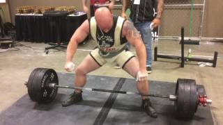 Joe Rother, Pro Equipped Open, 198lb. class, 710 lb. Deadlift