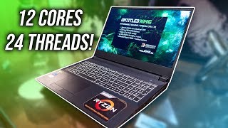 12 CPU Cores In A Laptop!? XMG Apex 15!