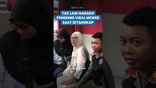 TAK LAGI GARANG, Emak emak Pengemis Viral Mewek saat Diamankan di Kota Bogor, Bakal Dibawa ke RSJ?