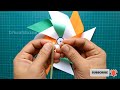 independence day craft idea tricolor pinwheel how to make pinwheel windmill paper crafts