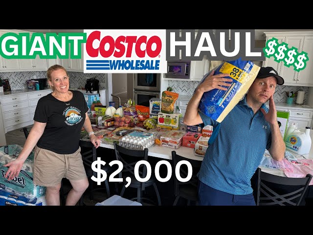 Huge Costco Shopping Haul Videos For Kids