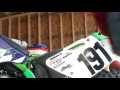 1994-1998 Kawasaki kx250 air filter change