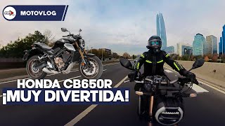 ¿Moto para el día a día? Honda CB650R 2023 Chile | Moto a diario