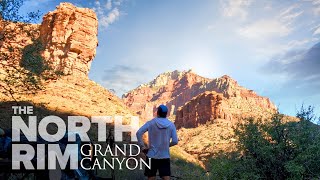 Hiking Ribbon Falls to North Rim: Cottonwood Camp, Supai Tunnel, Coconino Overlook \u0026 N. Rim Summit