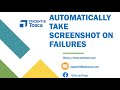 Tosca Tutorial | Lesson 17 - Automatically take Screenshot on Failures | TBox Automation Module |