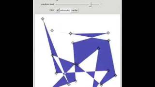 Random Spline Polygon