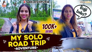 My First Solo Roadtrip to Sakleshpur Vlog I Brewcation Series | Niveditha Gowda