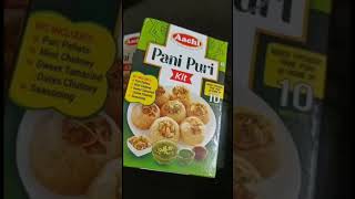 Panipuri Special kit | sema tasty 😋😋😋 | @KUDUMBASHREE