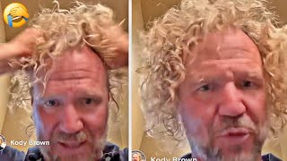 Sister Wives Kody Brown's RECENT CAMEO was a Hair Tutorial \u0026 him talking Charles Dickens (VIDEO)