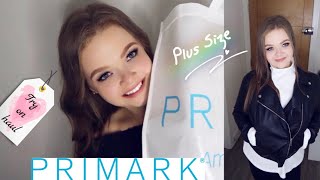 PLUS SIZE PRIMARK HAUL • TRY ON • WINTER EDITION