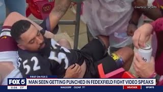 Ravens fan assaulted in viral FedEx Field brawl breaks silence