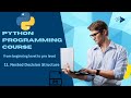 Lecture#11 | Nested Decision Structure | Python programming course from beginning level to pro level