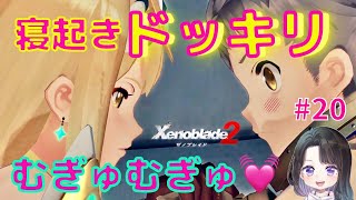 【 ゼノブレイド２】実況。ヒカリのお胸をむぎゅむぎゅ♡レックスの寝起きドッキリ♪＃20＜Xenoblade２ 攻略＞女性実況＊ネタバレ注意 ゼノブレイド３待機♪