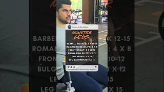 Monster Leg Workout: Build Massive Quads in 6 Moves! #fitness #legday #health | Raza Fitness Fusion