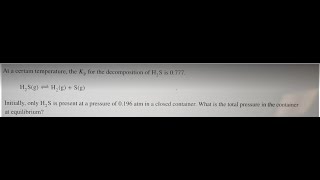 Chemistry Help: At equilibrium, the concentrations in this system were found to be [N2]=[O2]=0.1M