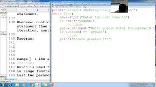 35 Python break , continue statement example | Python programming Tutorial for beginner to advance