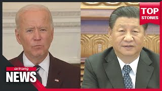 President Biden speaks with Chinese counterpart Xi Jinping amid tensions in recent months