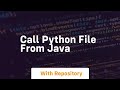 call python file from java