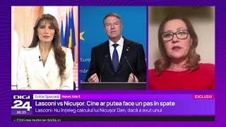 Președinta USR, Elena Lasconi, în direct la Antena 3 despre cele mai noi mișcări pe scena politică.