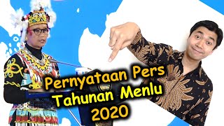 Annual Press Statement MoFA Indonesia ǀ Pernyataan Pers Tahunan Menlu 2020 [SUB ENG]