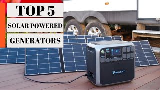 TOP 5: Best Solar Powered Generators 2023