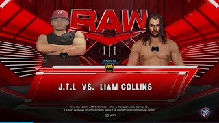 JTL VS LIAM FULL MATCH RAW MSU 1/23/24