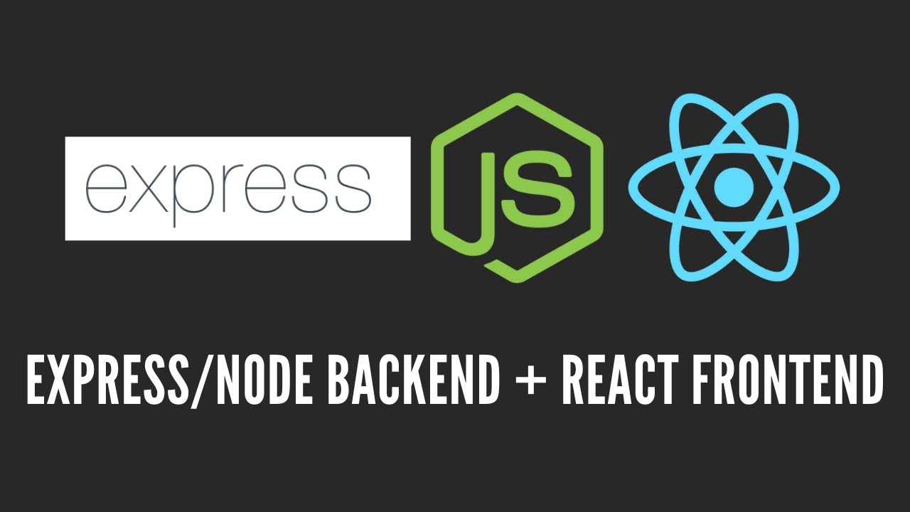 How To Create A Express/Node + React Project | Node Backend + React ...