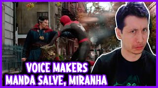 REACT Paródia Trailer Homem Aranha 3 - MANDA SALVE! (Voice Makers)