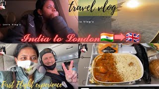 Leaving India🇮🇳 | Travel Vlog kochi➡️UK     Dream Land🇬🇧 | Levina Sebin #travel