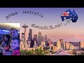 Australia Travel Vlog Tamil Part 1 | Leaving Seattle | Nilan's first flight | Dhruv Nilan