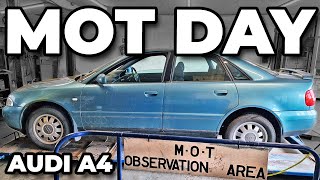 MOT Day For My Audi A4 - I'm Confident This Will Be Fine ...