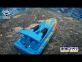 rdr 1123 speed boat rc mainan perahu remote control radar rc