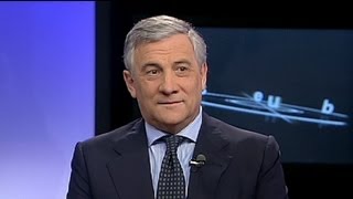 euronews interview - Antonio Tajani on SMEs, strategy and new economy