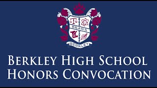 2021 BHS Virtual Honors Convocation