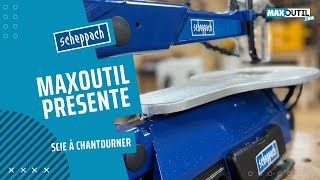 Présentation de la scie à chantourner Scheppach DECO-XLS