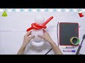 풍선아트 눈사람 143 요술풍선 snow man balloon art 143 크리스마스 시즌 christmas season