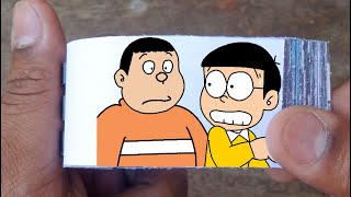 Doraemon Cartoon Flipbook #22 | Gian and Nobita's Robot Flip Book | Flip Book Artist 2022