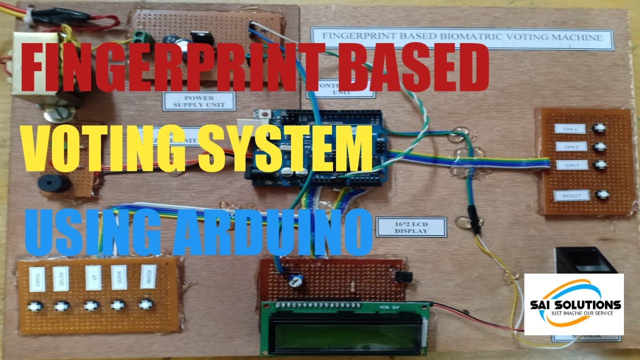 #FINGERPRINT_BASED_VOTING_SYSTEM_USING_ARDUINO - YouTube