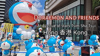 Doraemon at Avenue of stars, Tsim Sha Tsui Hong Kong || Explore Hong Kong