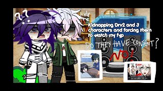 DRV2 AND 3 REACT TO MY FYP 🙏 // not click bait// Danganronpa //💓//