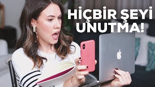 HİÇBİR ŞEYİ UNUTMA, ZAMANI YÖNET, PLANLA! | EVERNOTE, DİJİTAL AJANDA